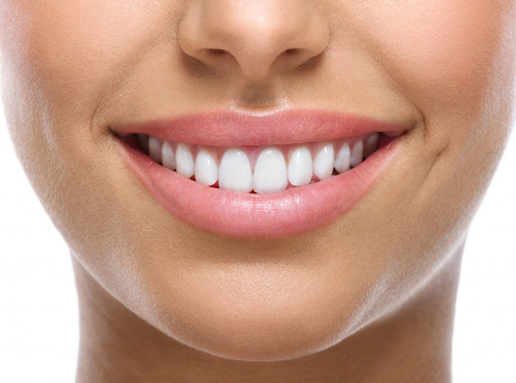 Smiling Woman's Teeth