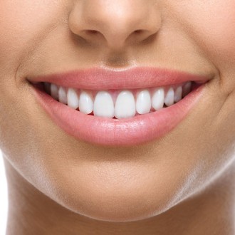 Smiling Woman's Teeth